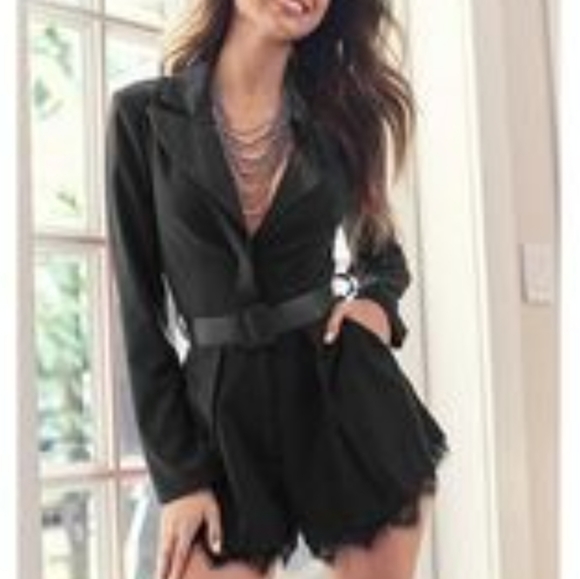 Venus Tuxedo Romper - Picture 6 of 6